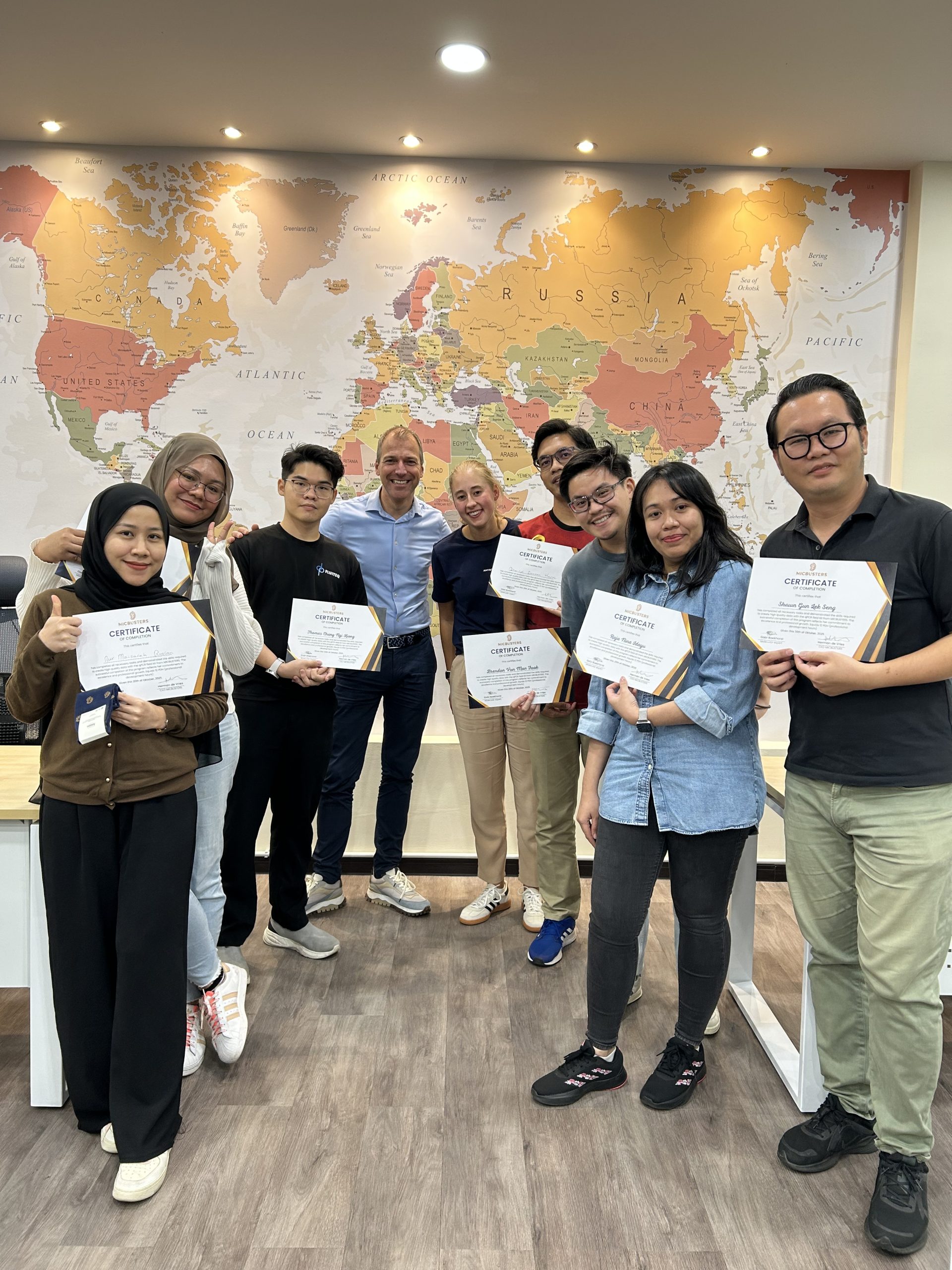 MICBUSTERS portable qPCR training certificate